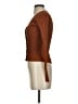 STAUD Color Block Brown Cardigan Size XS - photo 5