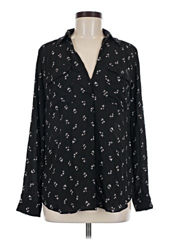 Ann Taylor Long Sleeve Blouse (view 1)