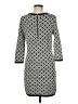 MICHAEL Michael Kors Argyle Black Casual Dress Size M - photo 2