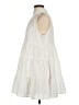 The Impeccable Pig 100% Polyester Solid White Casual Dress Size M - photo 5
