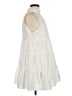 The Impeccable Pig 100% Polyester Solid White Casual Dress Size M - photo 4