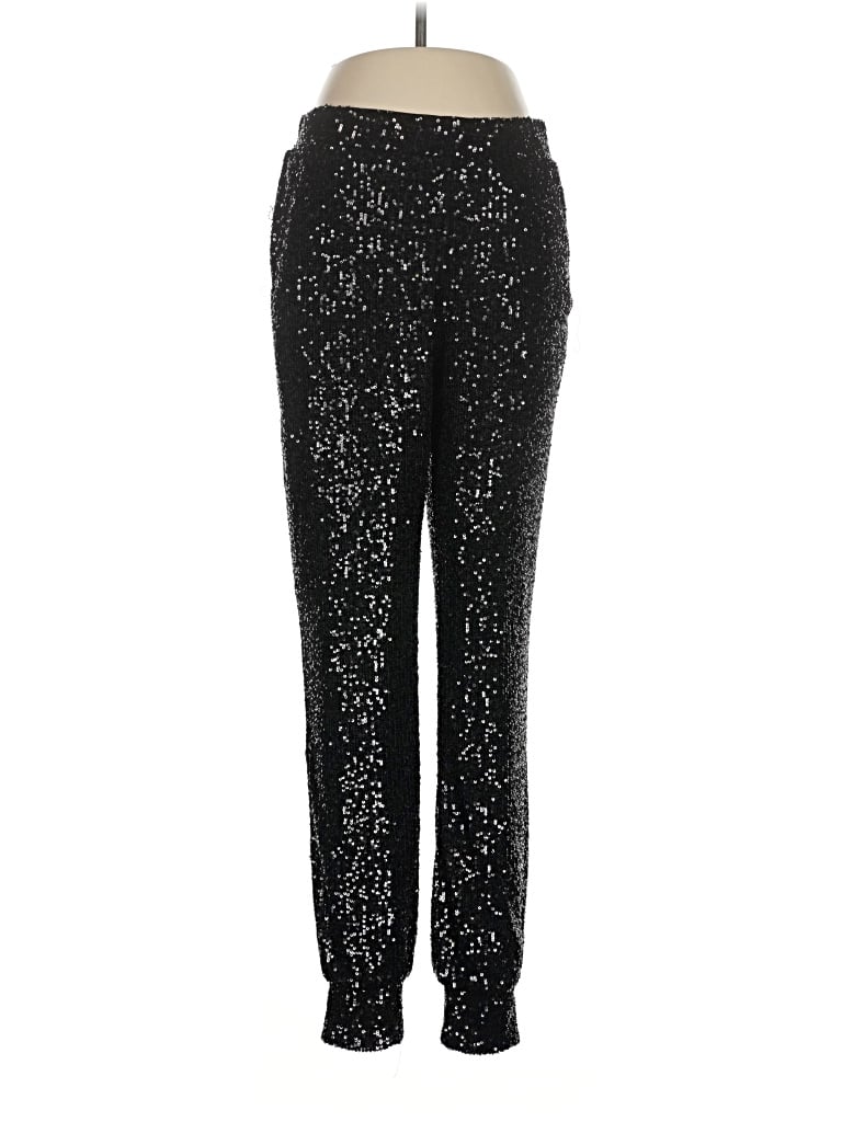 Pre-owned Cable & Gauge Casual Pants In Black