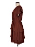 Point Sur 100% Polyester Solid Brown Casual Dress Size 8 - photo 5
