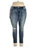 Vigoss Solid Blue Jeans Size 18 - photo 1