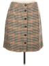 Talbots Houndstooth Brown Casual Skirt Size 12 Petite - photo 1