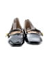 C.Paravano Black Flats Size EU 40 1/2 - photo 2