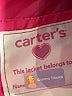 Carter's 100% Polyester Solid Pink Snow Jacket 12-18 MO / 18 MO - photo 4