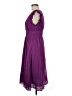 Shein 100% Polyester Hearts Purple Cocktail Dress Size 8 - 10 - photo 5