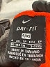 Nike 100% Polyester Color Block Orange Athletic Shorts Size 4 - photo 3