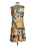 MSK Paisley Orange Casual Dress Size L - photo 2