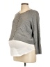 Seraphine Gray Long Sleeve Top Size 12 Maternity - photo 1