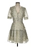 Walter Baker 100% Polyester Silver Cocktail Dress Size 2 - photo 1