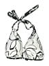 Unbranded Print Ivory Swimsuit Top Size XL (estimated) - photo 1