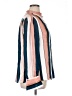 Unbranded 100% Polyester Stripes Pink Long Sleeve Blouse Size XL (estimated) - photo 4