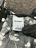 Old Navy 100% Rayon Stars Black Short Sleeve Blouse Size L - photo 7