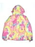 The Children's Place 100% Polyester Tie-dye Pink Raincoat Size 10 - 12 - photo 1