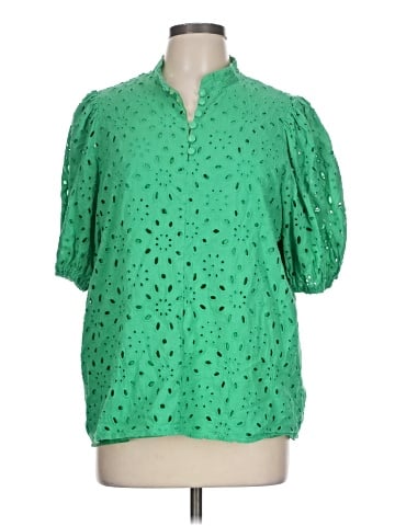 Unbranded Short Sleeve Blouse (view 1)