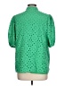 Unbranded Green Short Sleeve Blouse Size L (estimated) - photo 2