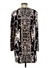 Nanette Lepore Print Black Casual Dress Size 8 - photo 2
