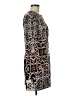 Nanette Lepore Print Black Casual Dress Size 8 - photo 4