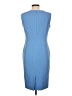 Kasper Solid Blue Cocktail Dress Size L (estimated) - photo 2