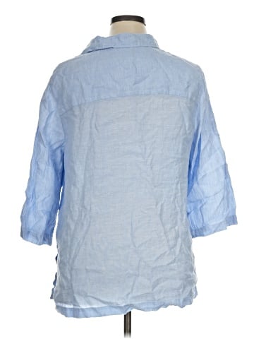 Tahari 3/4 Sleeve Button-Down Shirt (view 2)