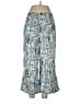 Tahari 100% Linen Paisley Blue Linen Pants Size L - photo 1