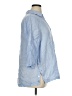 Tahari 100% Linen Blue 3/4 Sleeve Button-Down Shirt Size 1X - photo 4