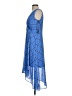 Tommy Hilfiger 100% Polyester Argyle Blue Cocktail Dress Size 4 - photo 5