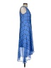 Tommy Hilfiger 100% Polyester Argyle Blue Cocktail Dress Size 4 - photo 4