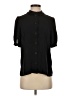 J.Crew 100% Polyester Black Short Sleeve Blouse Size XS - photo 1