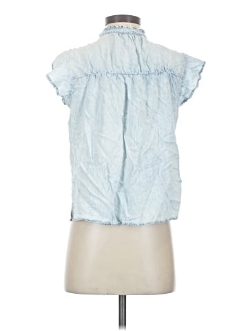 Rails Sleeveless Button-Down Shirt (view 2)