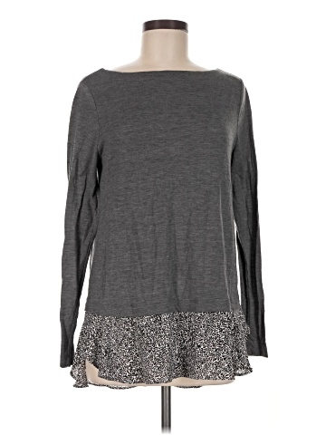 Ann Taylor LOFT Long Sleeve T-Shirt (view 1)