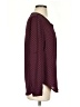 Daniel Rainn 100% Polyester Polka Dots Burgundy Long Sleeve Blouse Size XS - photo 4