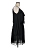 Boston Proper 100% Polyester Solid Black Cocktail Dress Size 6 - photo 4