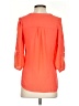Brixon Ivy 100% Polyester Orange 3/4 Sleeve Blouse Size XS - photo 2