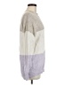 H&M Color Block Purple Pullover Sweater Size M - photo 4