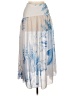 Unbranded 100% Polyester Print Ivory Casual Skirt One size - photo 1