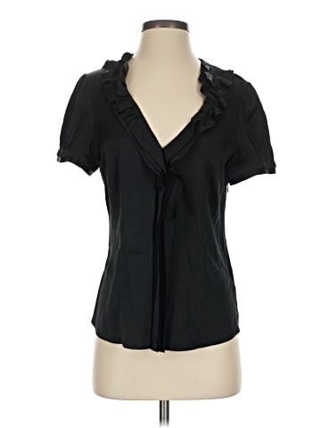 BCBGMAXAZRIA Short Sleeve Blouse (view 1)