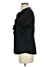 BCBGMAXAZRIA Black Short Sleeve Blouse Size S - photo 5
