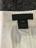 J.Crew Collection 100% Polyester Chevron-herringbone Ivory Formal Skirt Size 00 - photo 4