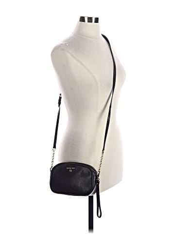 MICHAEL Michael Kors Leather Crossbody Bag (view 2)