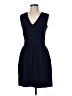 Tegan 100% Polyester Solid Blue Casual Dress Size 6 - photo 1