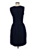 Tegan 100% Polyester Solid Blue Casual Dress Size 6 - photo 2