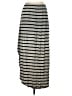 XXI Stripes Gray Casual Skirt Size S - photo 2