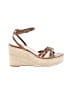 Veronica Beard Brown Wedges Size 7 - photo 1