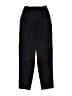 Lands' End 100% Polyester Black Track Pants Size 10 - 12 - photo 2