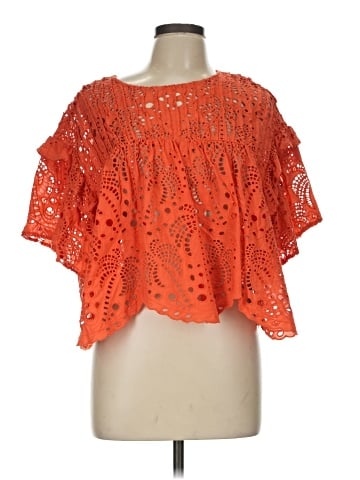 FARM Rio Short Sleeve Blouse (view 1)