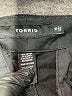 Torrid Solid Black Shorts Size 18 - photo 3