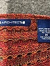 Architect Chevron-herringbone Red Pullover Sweater Size M - photo 7